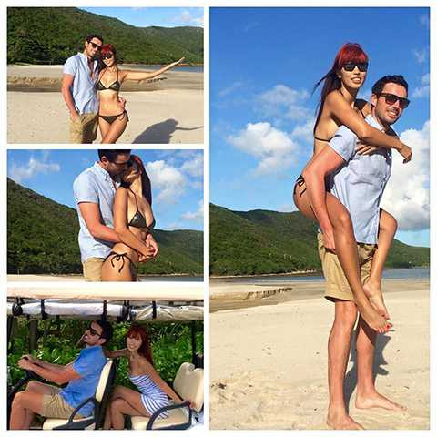 Cô từng tâm sự: Chẳng hạn, nếu tôi đi làm sớm hay về muộn, anh luôn chuẩn bị sẵn bữa ăn. Khi tôi vào phòng tắm thì anh đã để khăn sẵn vào trong đó. Biết tôi hậu đậu nên mỗi lần đi thang bộ, anh thường đi trước dắt tay tôi để không bị ngã. Tôi nấu ăn khá ổn nên thường chiều anh bằng những bữa ăn đậm chất Việt Nam. Anh hào hứng và còn để vào hộp mang đi dành cho bữa trưa hôm sau.... 