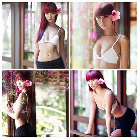 Chính vì vậy mà Hà Anh đã có riêng cho mình một bộ sưu tập nhiều trang phục bikini đẹp và lạ mắt khiến bất kỳ cô gái nào yêu biển cũng có chút ghen tị.