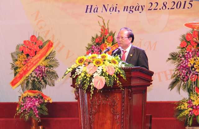 Bộ trưởng Hoàng Tuấn Anh nhấn mạnh, trong 70 năm qua, lịch sử xây dựng và phát triển của Ngành Văn hóa luôn gắn chặt với lịch sử cách mạng và dân tộc Bộ trưởng Hoàng Tuấn Anh nhấn mạnh, trong 70 năm qua, lịch sử xây dựng và phát triển của Ngành Văn hóa luôn gắn chặt với lịch sử cách mạng và dân tộc