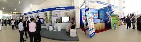 Tổng quan về không gian triển lãm của Hội thảo Tổng quan về không gian triển lãm của Hội thảo