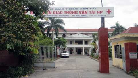 Bệnh viện Giao thông vận tải Hải Phòng. Bệnh viện Giao thông vận tải Hải Phòng.