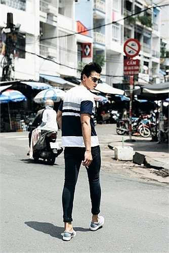 Bộ sưu tập thời trang đường phố mà Xuân Tiền nhận vai chính thể hiện rõ tiềm năng đặc biệt của chàng người mẫu trẻ