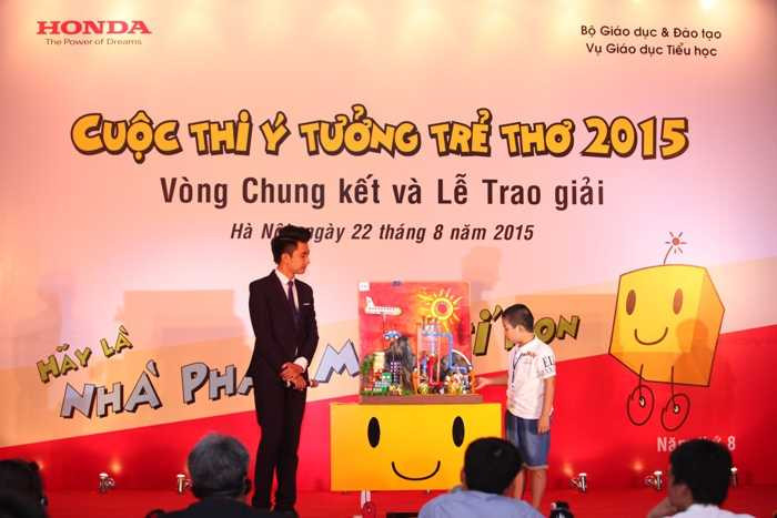 Những ý tưởng độc đáo nhất cuộc thi Ý tưởng trẻ thơ 2015