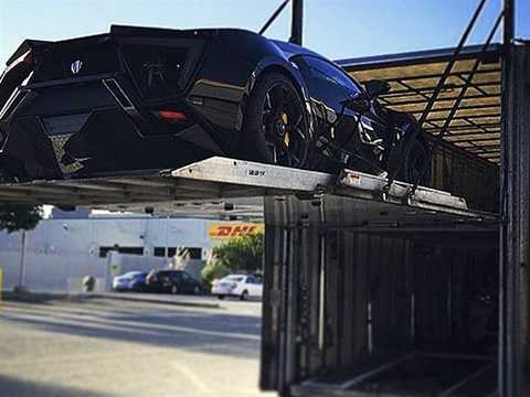 Siêu xe 3,4 triệu USD Lykan Hypersport lần đầu tiên tới nước Mỹ