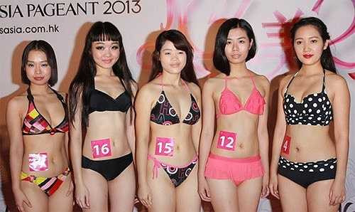 Hoa hậu châu Á do đài ATV tổ chức là cuộc thi bị chỉ trích nhiều nhất. Năm 2013, dàn thí sinh gây choáng bởi vẻ ngoài không hề nổi trội.