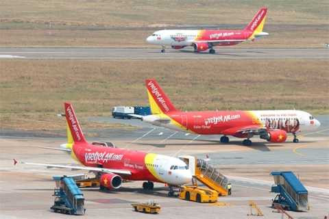 Hiện tại Vietjet đang khai thác 26 tàu bay A320 và A321, thực hiện 165 chuyến bay mỗi ngày