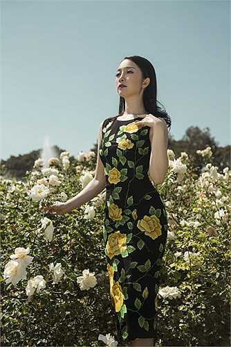 Linh Nga và vẻ đẹp sang trọng, đài các.