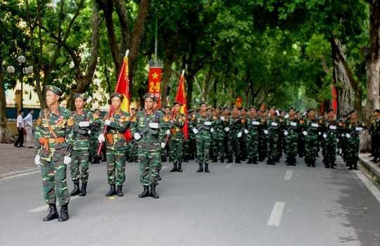 Tổng duyệt Lễ diễu binh, diễu hành dịp Quốc khánh 2/9