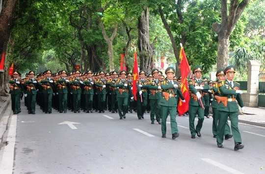 Tổng duyệt Lễ diễu binh, diễu hành dịp Quốc khánh 2/9