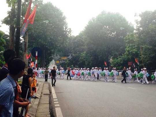 Tổng duyệt Lễ diễu binh, diễu hành dịp Quốc khánh 2/9