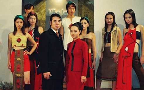 Hình ảnh hiền lành 13 năm trước của Quyết Thắng trong phim.