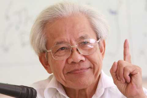 GS Hồ Ngọc Đại (Ảnh: Nguyễn Đình Toán)