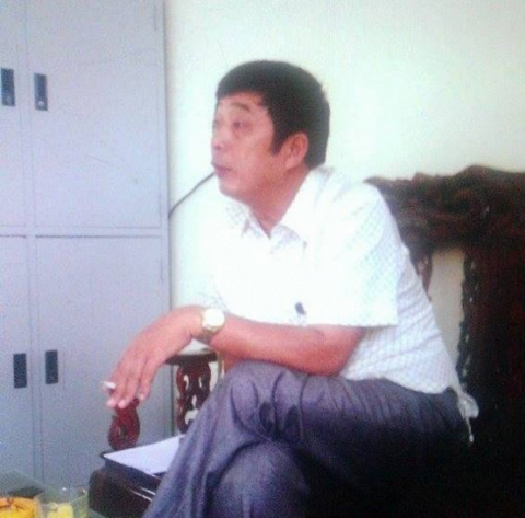 Ông Nguyễn Văn Vi - Trưởng Công an xã Giao Lạc - đang trao đổi với phóng viên. Ông Nguyễn Văn Vi - Trưởng Công an xã Giao Lạc - đang trao đổi với phóng viên.