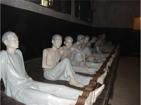 Bên trong nhà tù của thực dân Pháp (Ảnh minh họa)