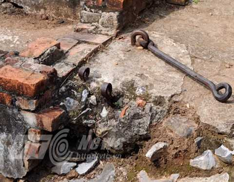 Dấu tích cùm ở nhà ngục Sơn La