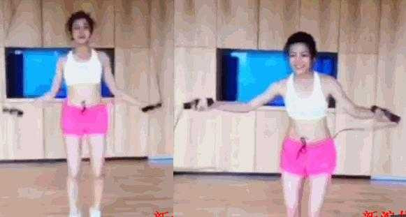 Trần Nghiên Hy mỗi ngày nhảy dây 600 vòng để giữ eo.