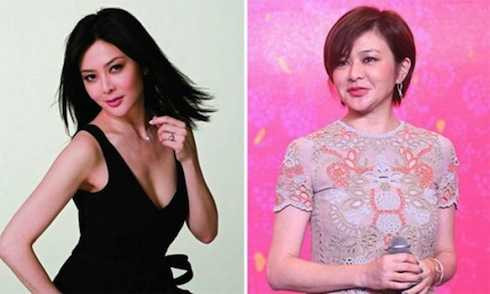 Nếu so với ảnh chụp tạp chí, Quan Chi Lâm ngoài đời trông có vẻ trẻ hơn tuổi 53 nhưng vẻ mặt lại căng cứng thiếu tự nhiên