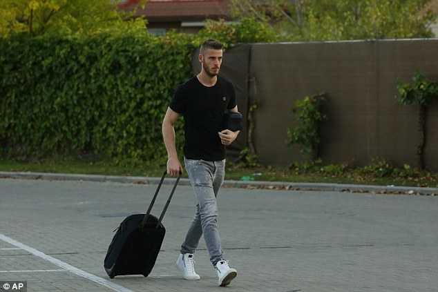 David De Gea thất vọng