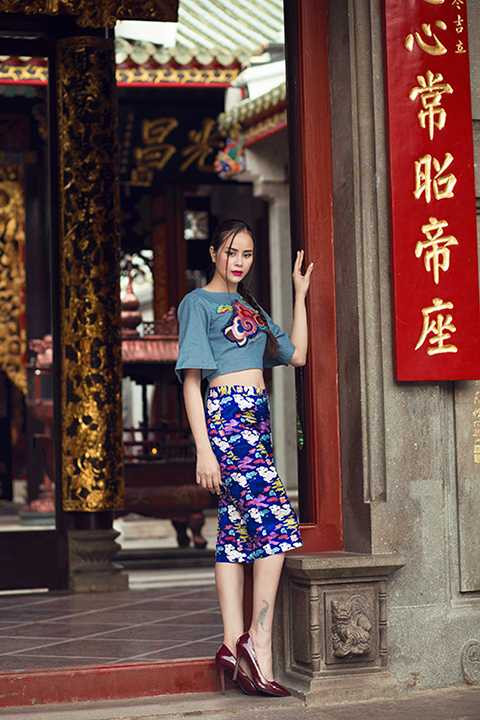 Nhiều bạn trẻ chọn cách cởi đồ, gây sốc, tuy nhiên, tôi không muốn bị gắn với những hình ảnh như vậy - nữ diễn viên cho biết.