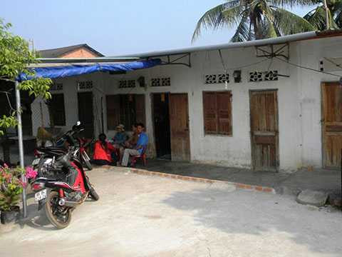 Nhà trọ nơi cặp tình nhân chết - Ảnh: Thanh Hà Nhà trọ nơi cặp tình nhân chết - Ảnh: Thanh Hà