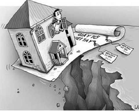 Mua nhà trên giấy tiềm ẩn rất nhiều rủi ro Mua nhà trên giấy tiềm ẩn rất nhiều rủi ro
