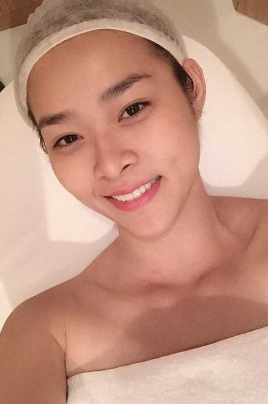 Bà mẹ đơn thân Diệp Bảo Ngọc.