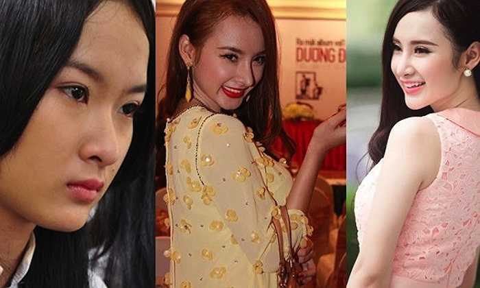 Nữ diễn viên 'Mùi ngò gai' cũng có gương mặt thay đổi chóng mặt theo thời gian. Không ít lần cô gây 'sốc' với gương mặt thiếu cân đối.