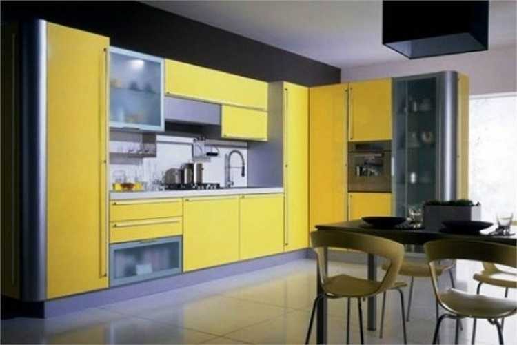 Không gian bếp hiện đại, gọn và đầy đủ các tiện nghi. 
