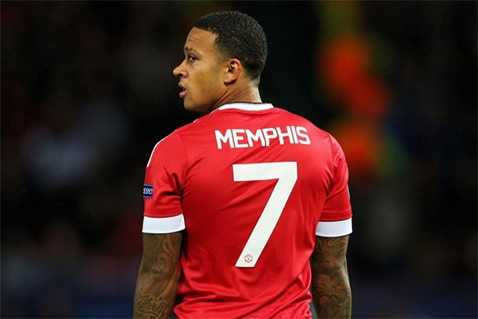 Ngôi sao người Hà Lan không để họ Depay trên áo mà chỉ in tên Memphis