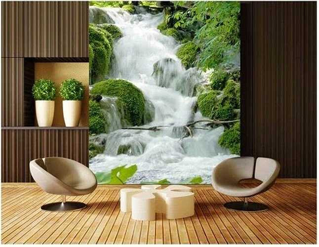 Bức tranh dán tường phong cảnh đẹp mắt tạo cảm giác như bạn mang cả thiên nhiên vào nhà