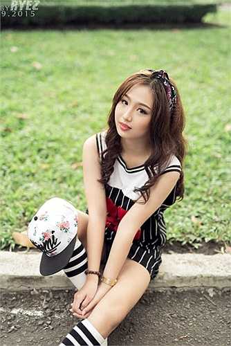 Cô đã chuẩn bị rất kỹ cho bộ ảnh lần này.