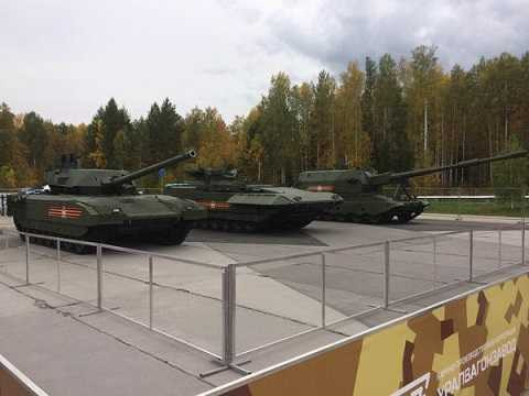 Siêu phẩm xe tăng Armata của Nga có mặt trong triển lãm