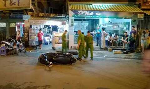 Hiện trường vụ án mạng Phương đâm chết anh Sơn - Ảnh: Ngọc Thọ Hiện trường vụ án mạng Phương đâm chết anh Sơn - Ảnh: Ngọc Thọ