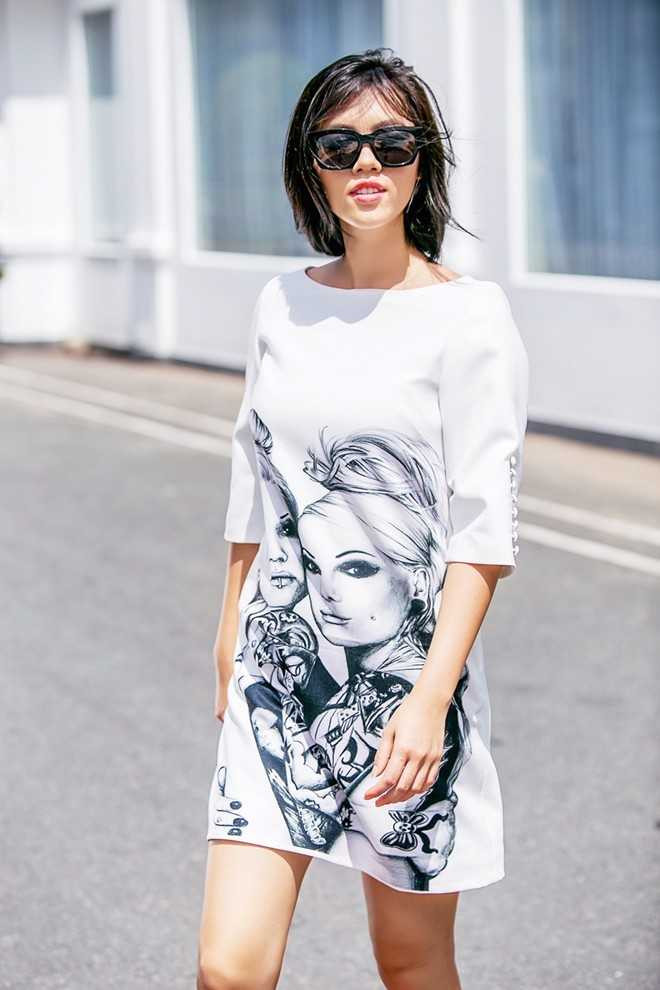 Á hậu Việt Nam 2010 ở thời điểm hiện tại.