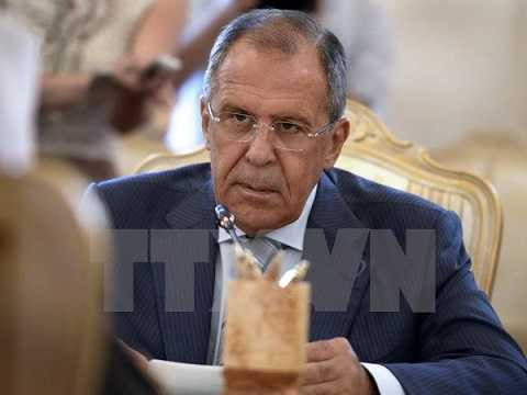 Ngoại trưởng Nga Sergei Lavrov