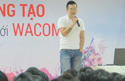 Thầy Trần Anh Khoa chia sẻ với các bạn trẻ yêu thích công nghệ và thiết kế