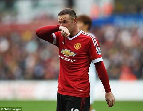 Rooney không kịp bình phục chấn thương