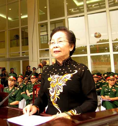 Học viện Quân y, khai giảng năm học mới, Nguyễn Thị Doan, Phó Chủ tịch nước