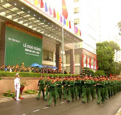 Học viện Quân y, khai giảng năm học mới, Nguyễn Thị Doan, Phó Chủ tịch nước