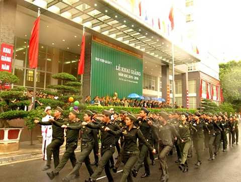 Học viện Quân y, khai giảng năm học mới, Nguyễn Thị Doan, Phó Chủ tịch nước