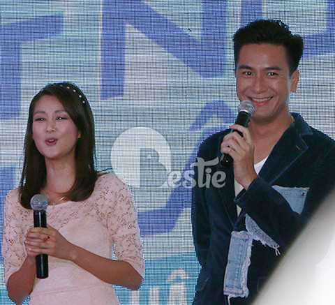 Mã Quốc Minh cho biết anh rất vui và hạnh phúc trước sự yêu mến mà khán giả Việt Nam dành cho anh cũng như Sầm Lệ Hương.