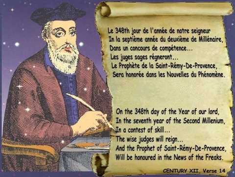 Nhà tiên tri Nostradamus Nhà tiên tri Nostradamus