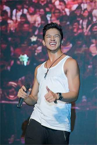 Trọng Hiếu chia sẻ anh hy vọng sẽ có nhiều cơ hội để đến với Hà Nội, để đem đến những tiết mục làm hài lòng các khán giả Thủ đô..