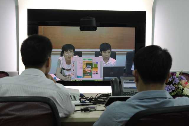 Sinh viên thiết kế phần mềm giúp trẻ học tốt tiếng Anh