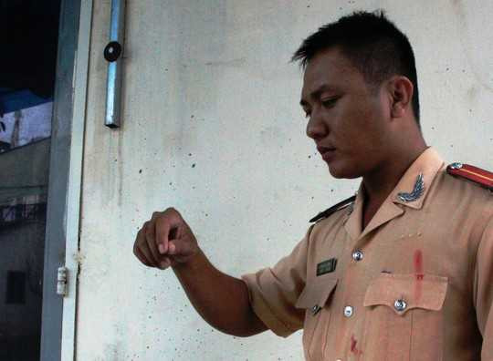 Trung úy Kiều Văn Định kể lại vụ việc vây bắt nhóm dàn cảnh cướp tiền sáng 16/9.