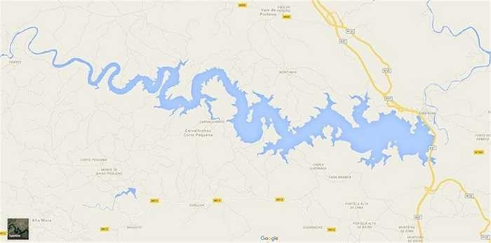 Sông Odeleite Reservoir, nằm ở phía đông nam Bồ Đào Nha, còn được biết đến với cái tên 'Thanh Long Hà'