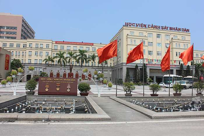 Khám phá vẻ đẹp của trường Học viện Cảnh sát Nhân dân