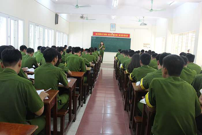 Khám phá vẻ đẹp của trường Học viện Cảnh sát Nhân dân