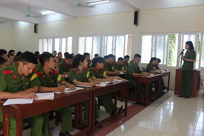 Khám phá vẻ đẹp của trường Học viện Cảnh sát Nhân dân