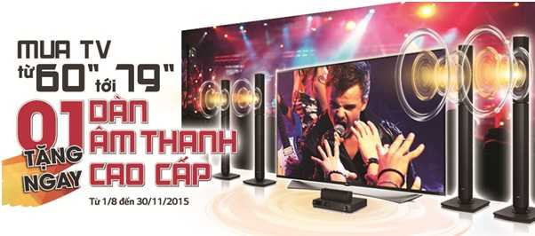 Mua tivi LG, nhận ngay quà hấp dẫn